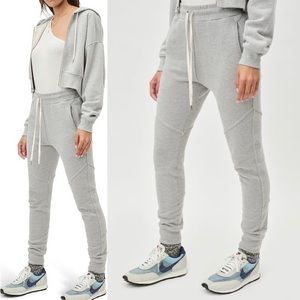 NWT John Elliott heather gray track pants